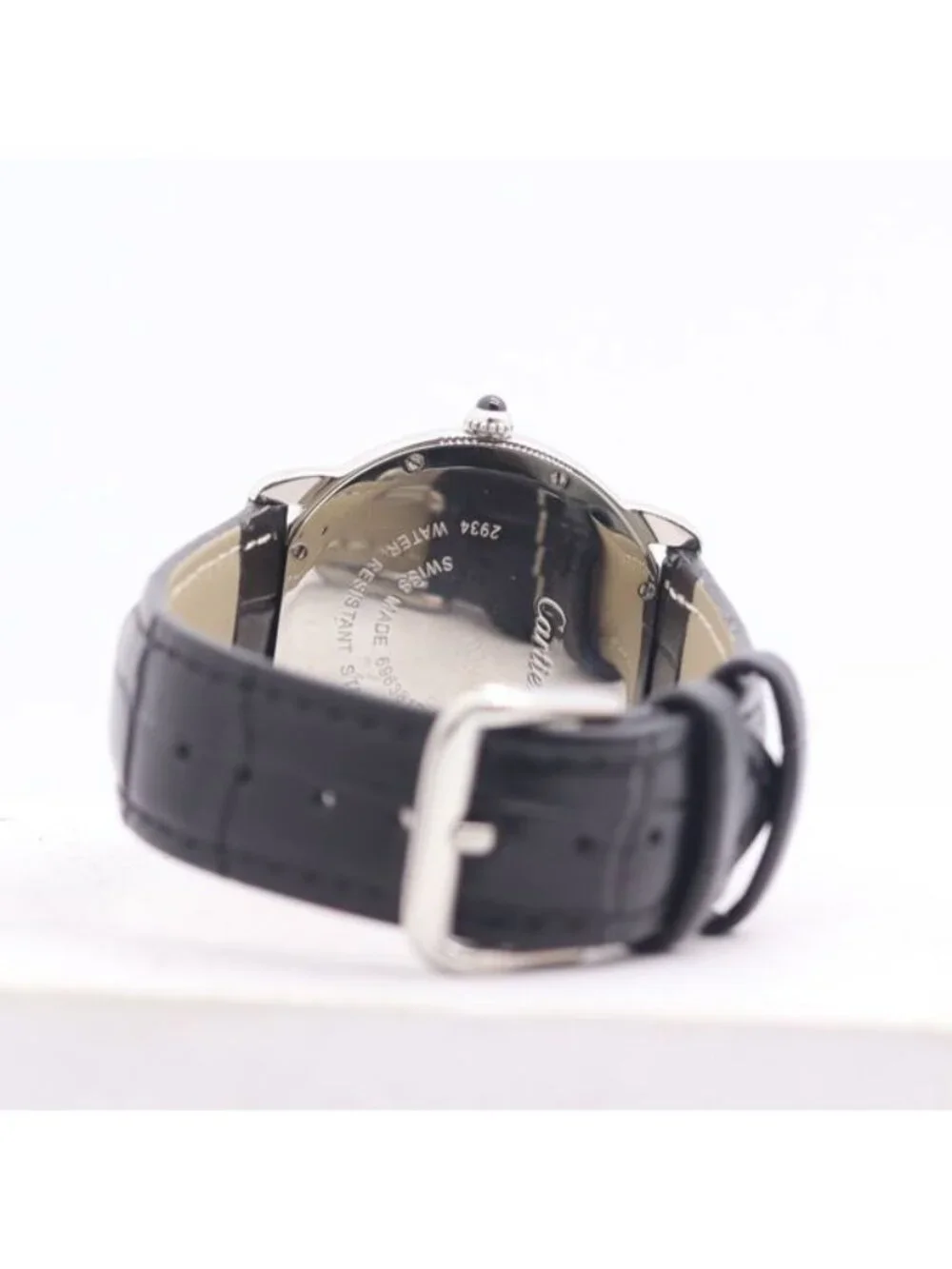 Cartier Hossuke Ronde Solo de LM Quartz Silver Dial Watch